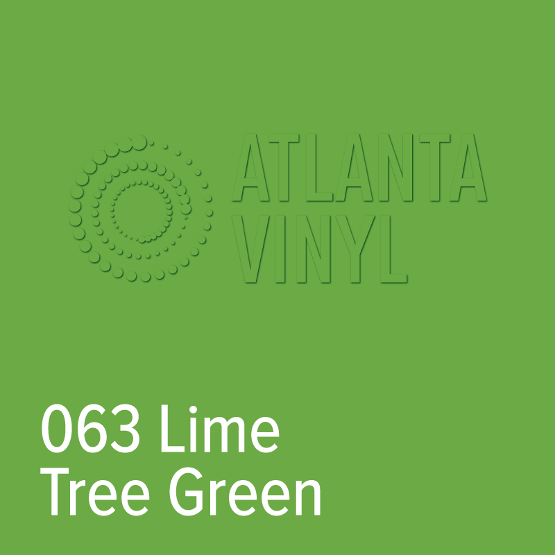 063 Lime Tree Green Oracal 651 Permanent Vinyl (24" Roll)