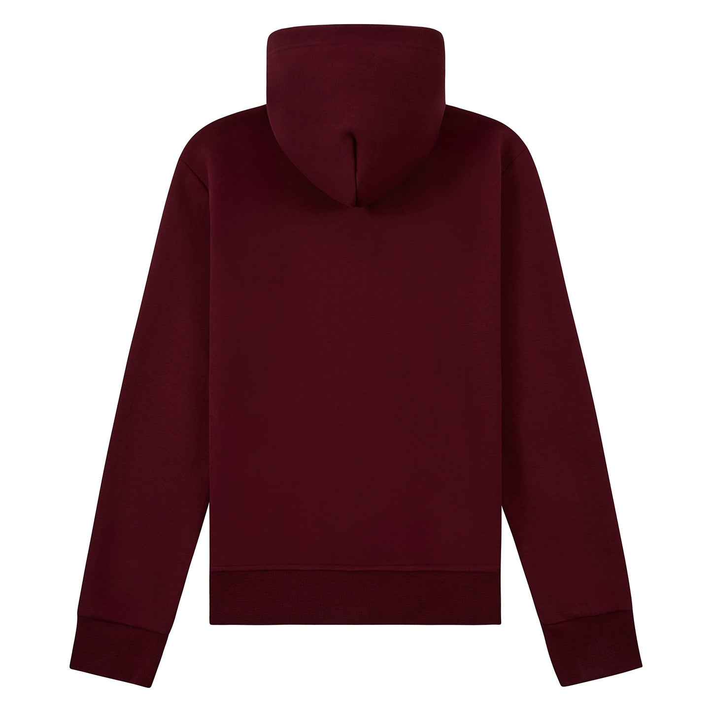 Double-Knit Zip Up Hoodie | Classic Wine