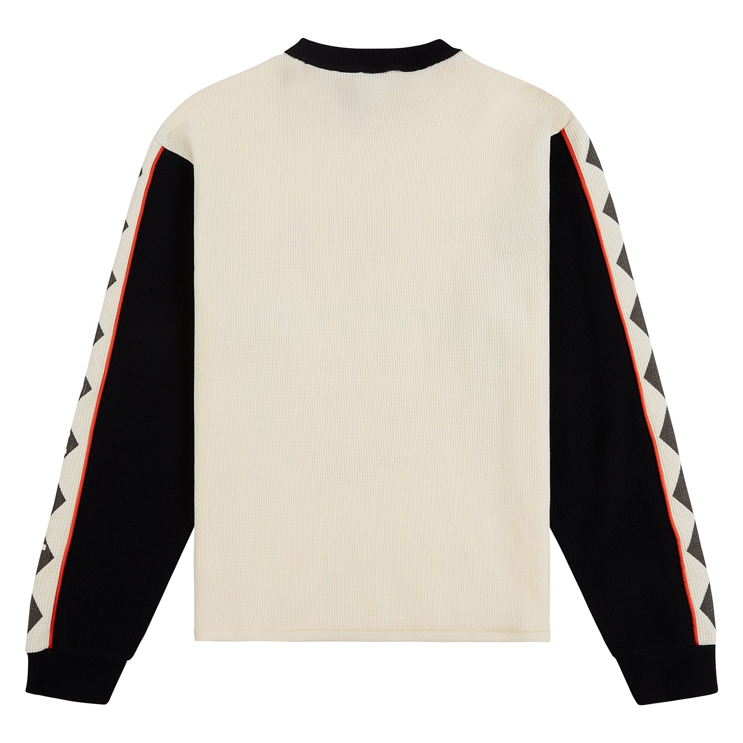 Ignition Waffle L/S Tee | White/Black