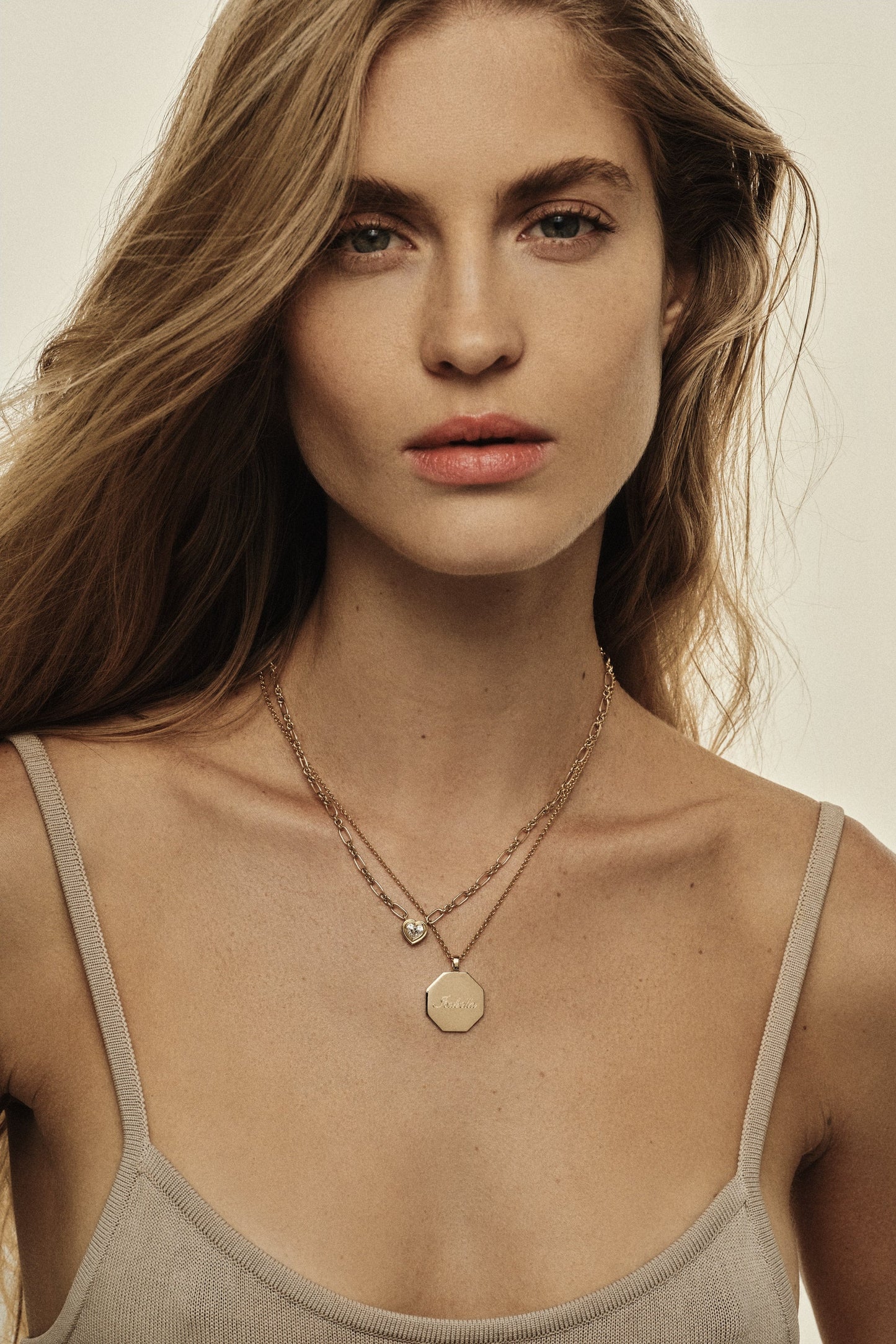 Mini Chateau Necklace | Silver