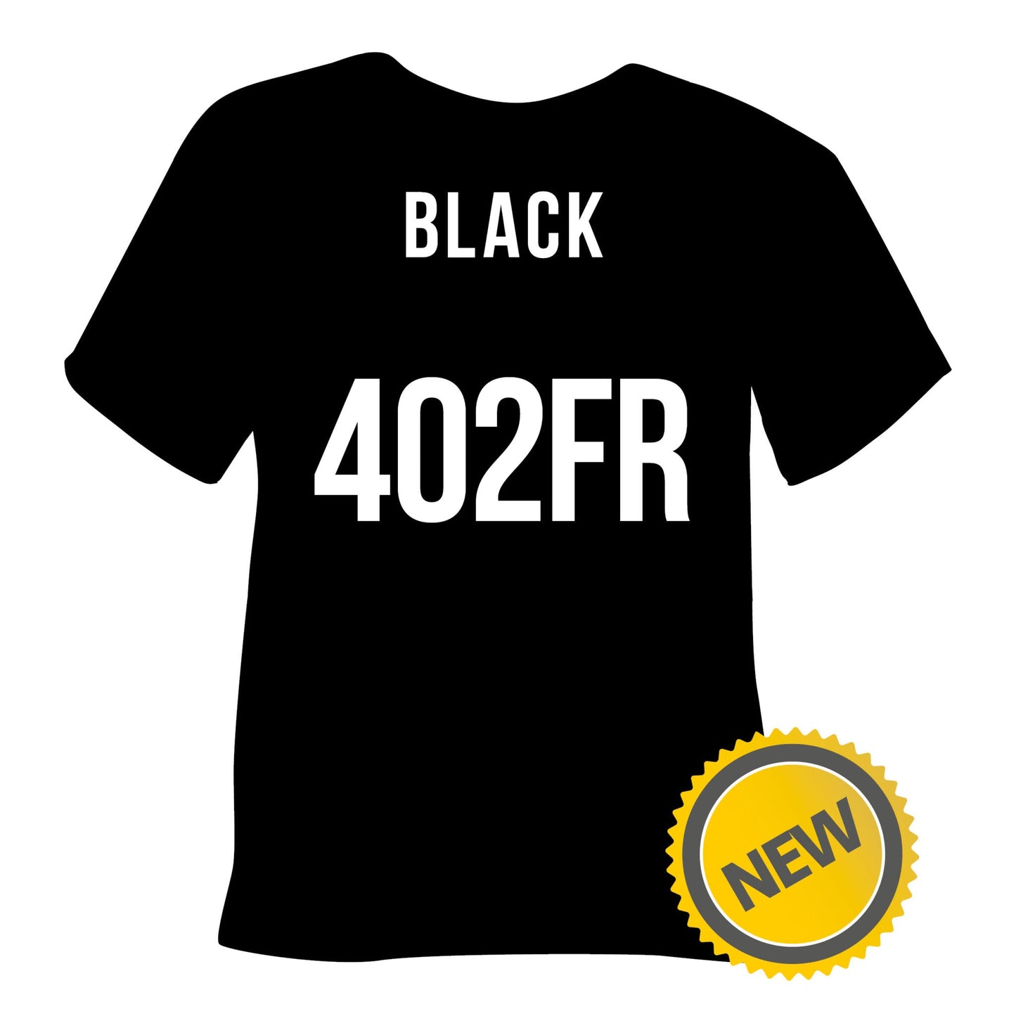 402FR Black POLI-FLEX® FLAME RETARDANT HTV