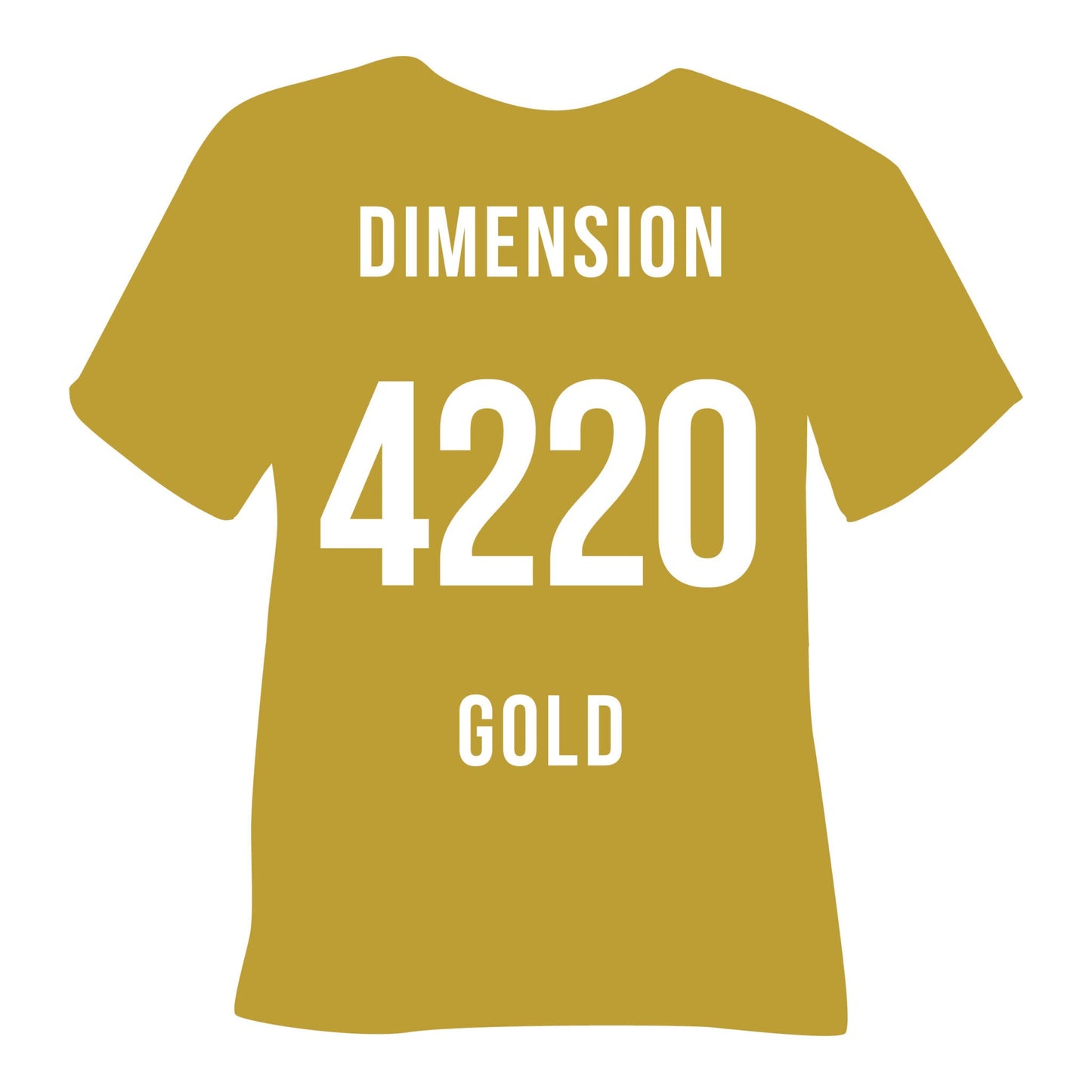 4220 Gold POLI-FLEX® IMAGE DIMENSION HTV