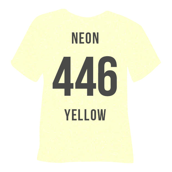 446 Pastel Yellow POLI-FLEX® PEARL GLITTER HTV