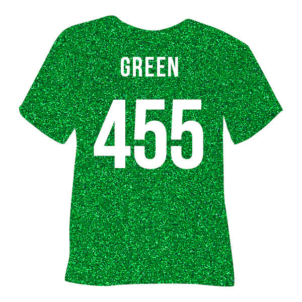 455 Green POLI-FLEX® PEARL GLITTER HTV