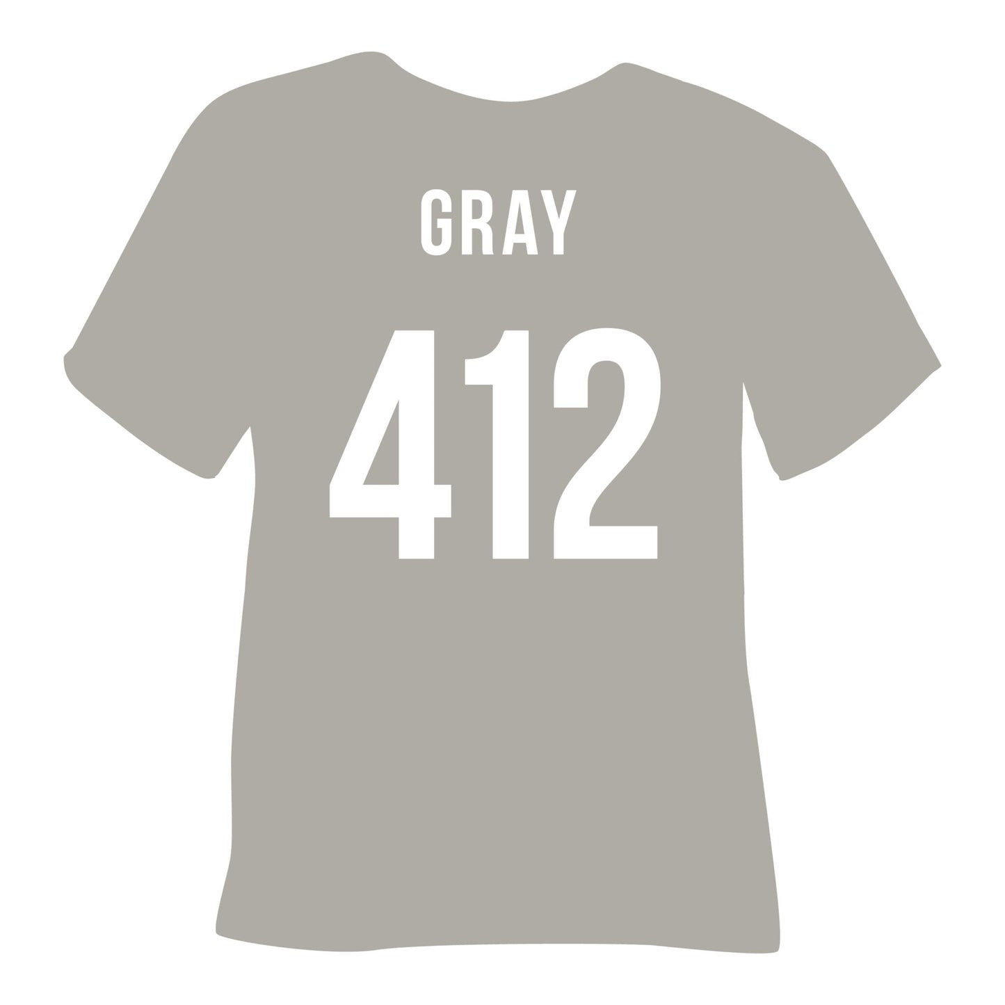 412 Grey POLI-FLEX® PREMIUM HTV