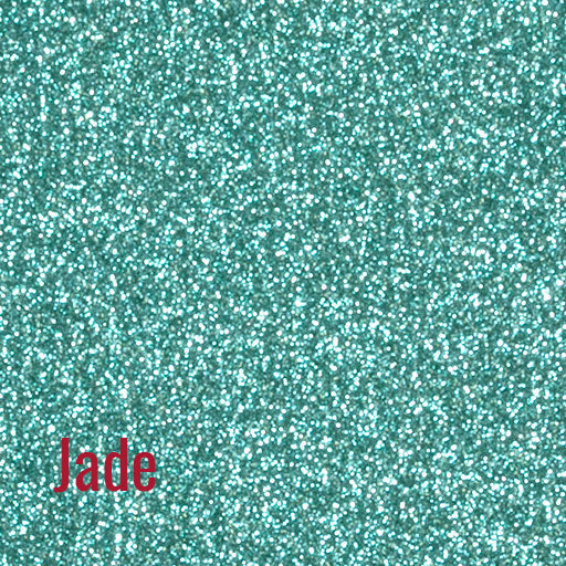 12" Jade - Siser Glitter Heat Transfer Vinyl (HTV)