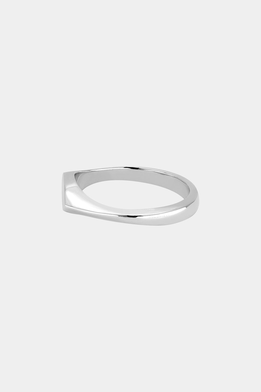Mini Marquise Signet Ring | Silver