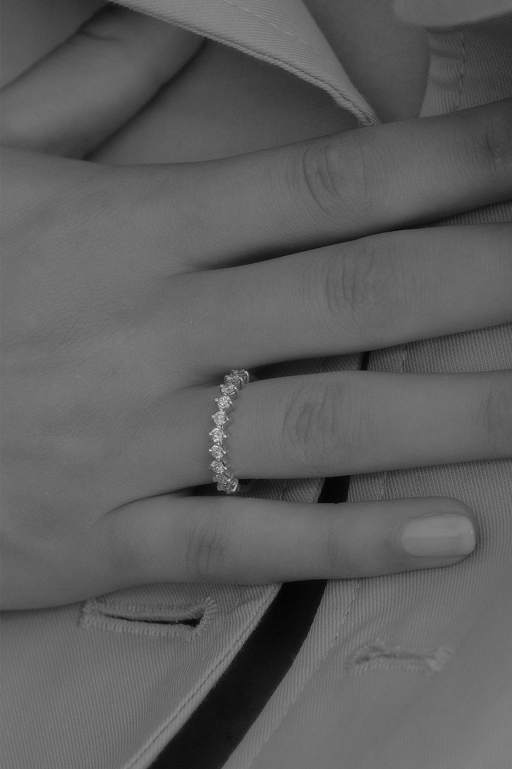 Buttercup Ring | White Gold