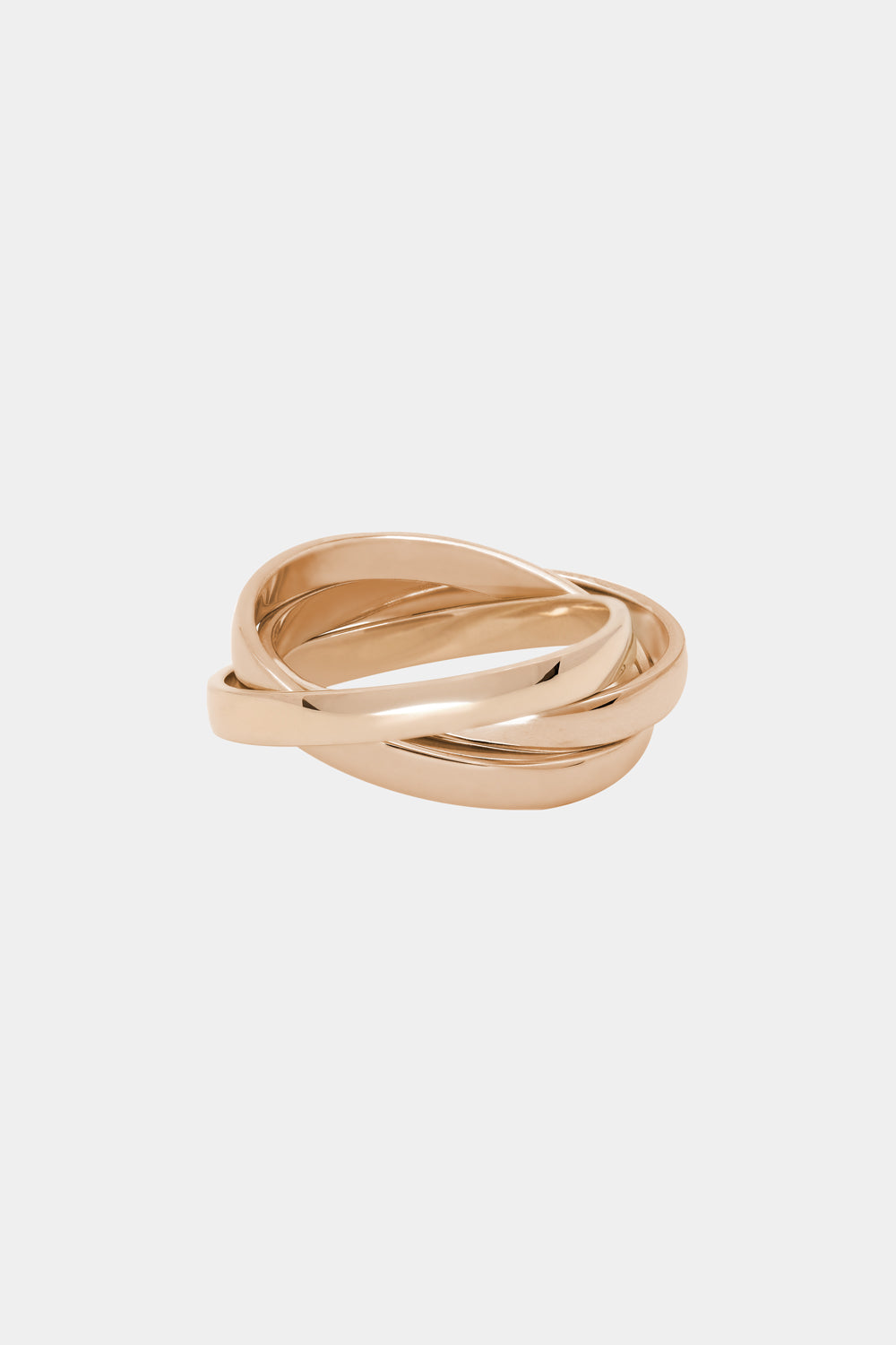 Sascha Triple Band Ring | 9K Yellow or Rose Gold