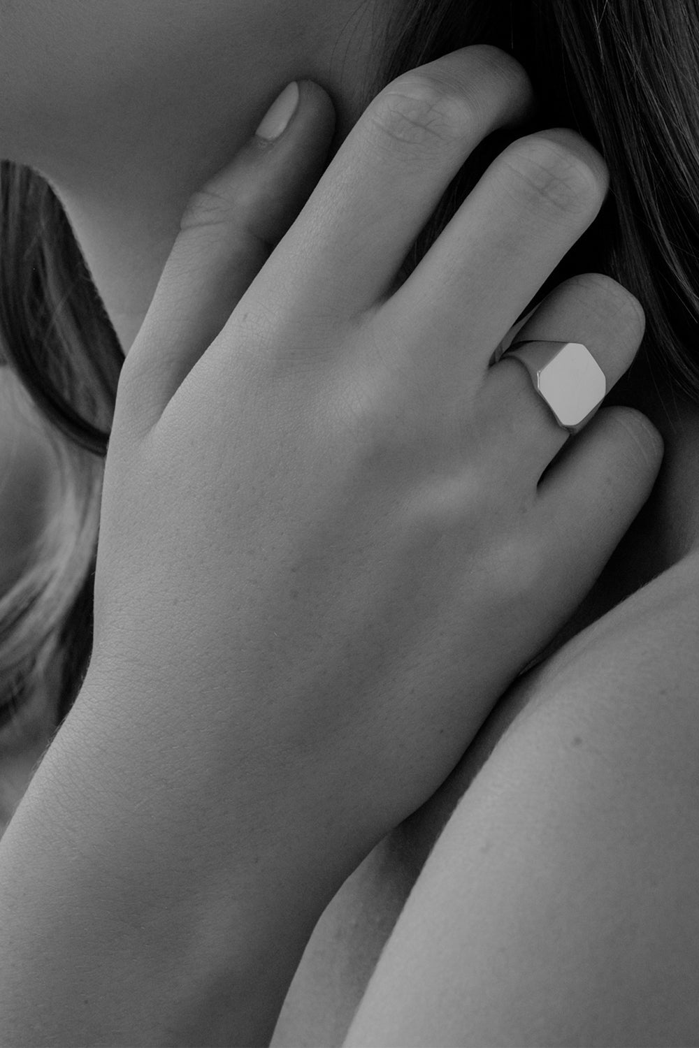 Tallows Signet Ring | Silver or White Gold