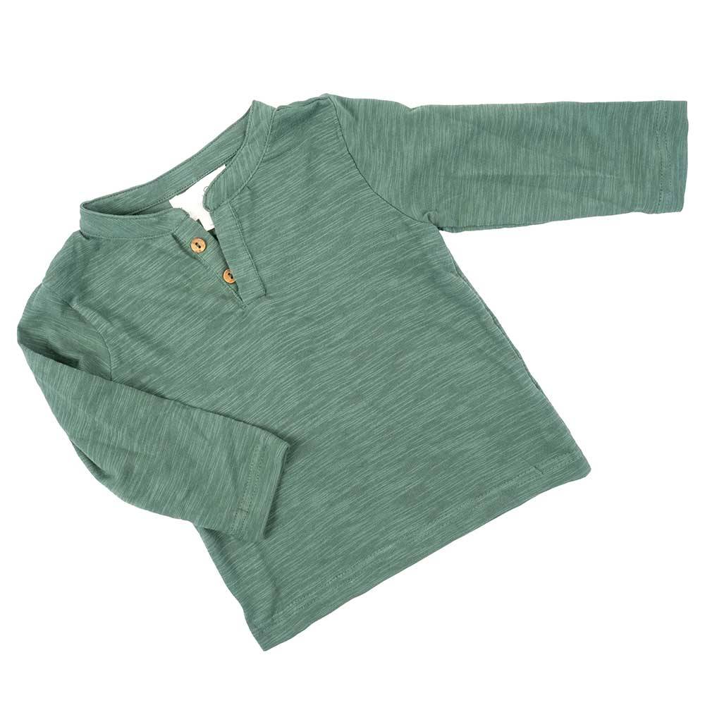*Poppet & Fox Boy's Henley Tee - FINAL SALE
