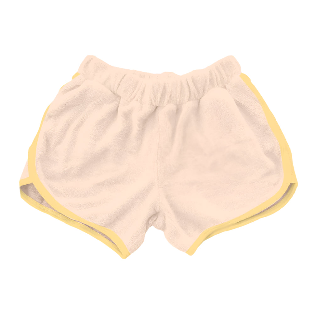 *Tiny Whales Toddler Girl's Golden Child Dolphin Short - FINAL SALE