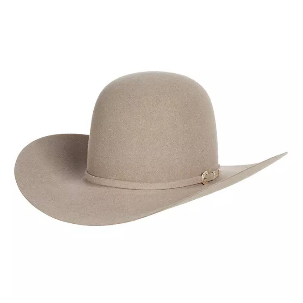 American 40X Natural 4 1/2" Open Crown Felt Hat