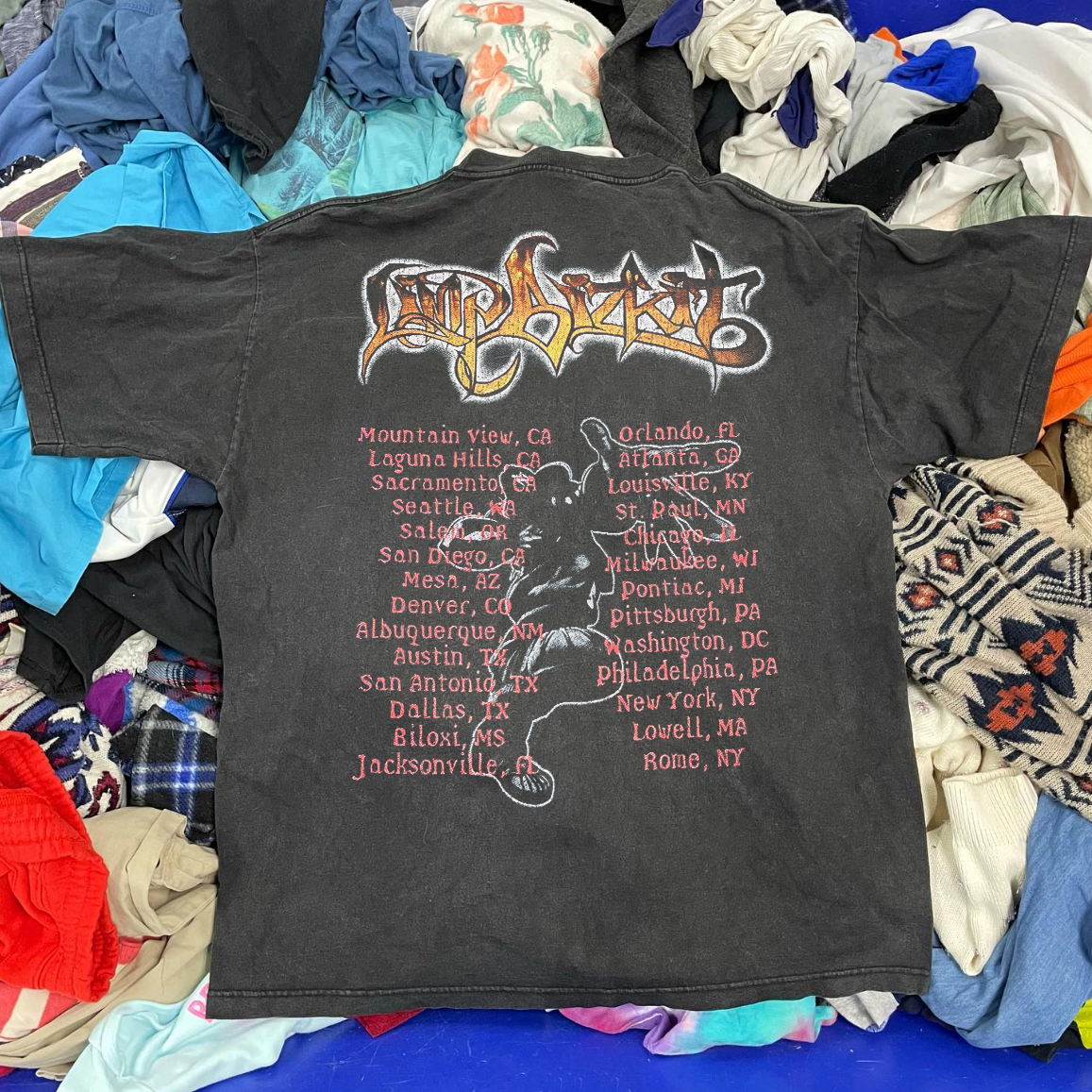 Limp Bizkit Significant Other Vintage Washed Black T-Shirt