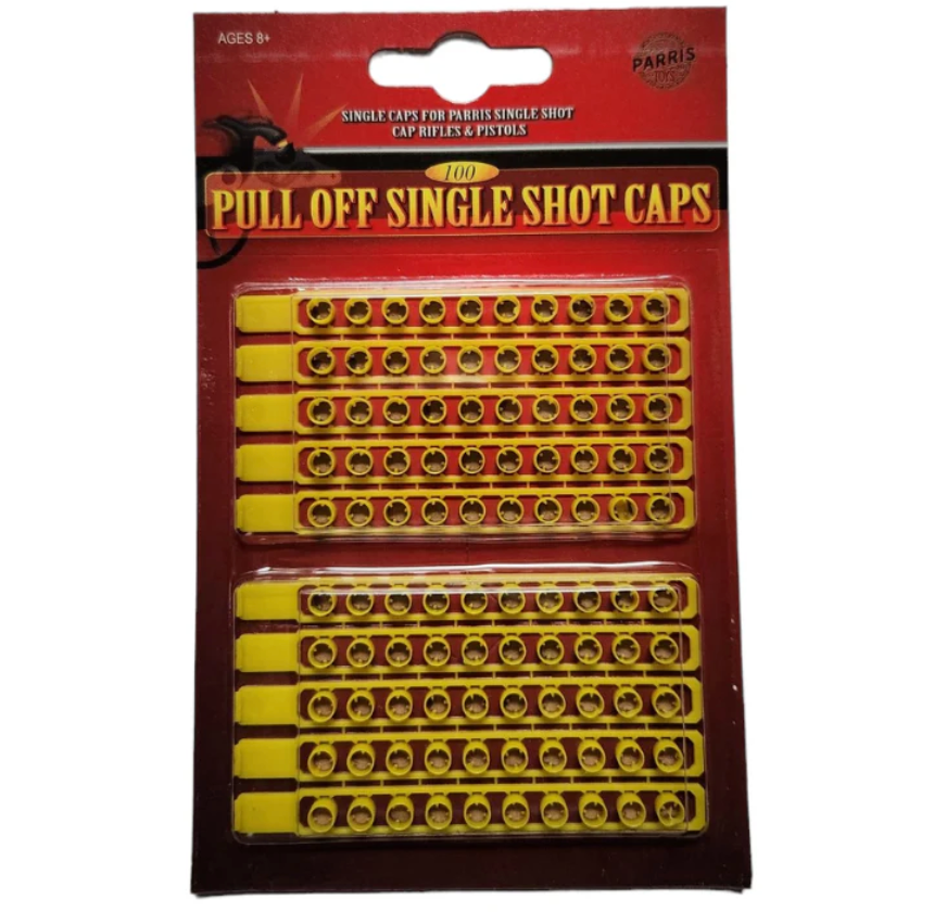 #917 PULL OFF SINGLE SHOT ACTION CAPS
