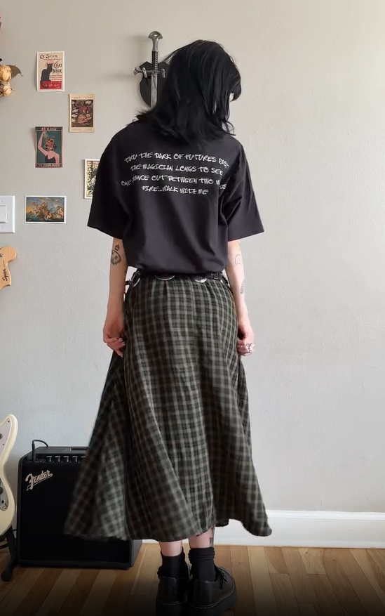 90S Sucker’s Prayer 'Fiona Apple' Rare Washed Black T-Shirt