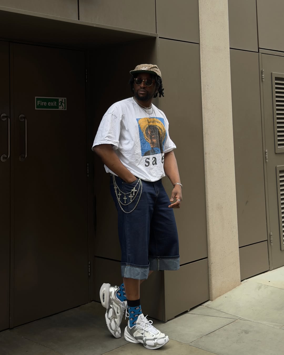 Sade Washed White Tee
