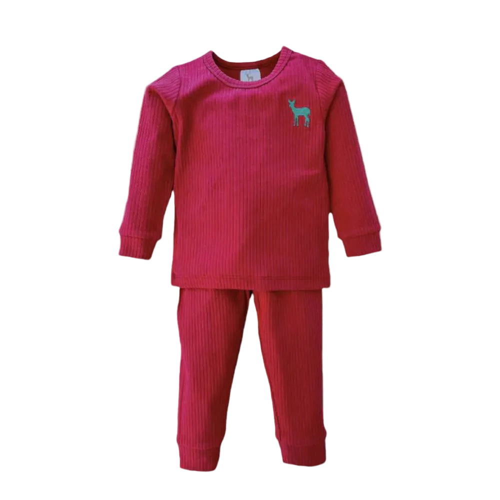 *Velvet Fawn Youth 2 Piece Jammie Set - FINAL SALE