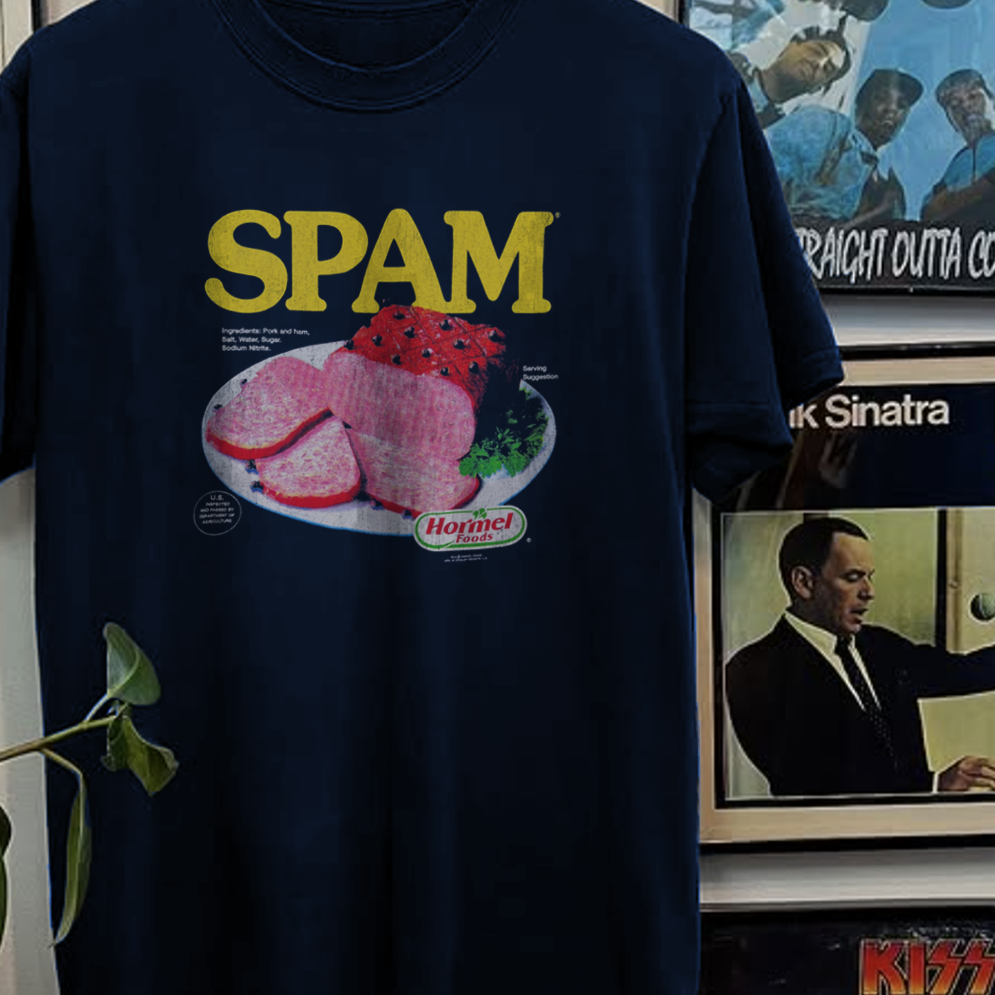 Rare SPAM Washed Navy Tee