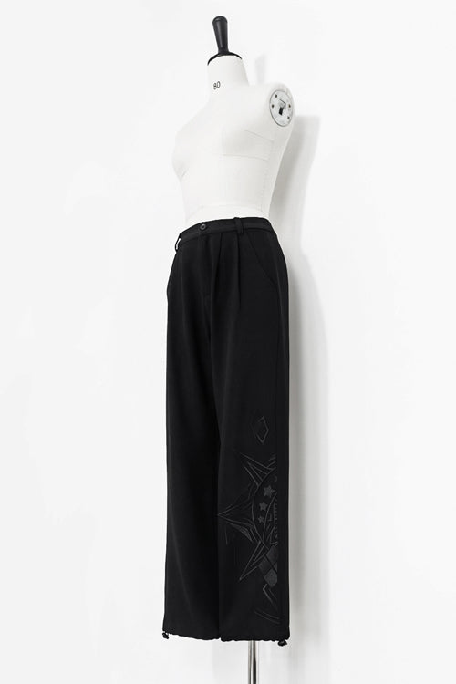 Black Princess Chronicles The Stars Change in Positions Embroidered Ouji Lolita Trousers