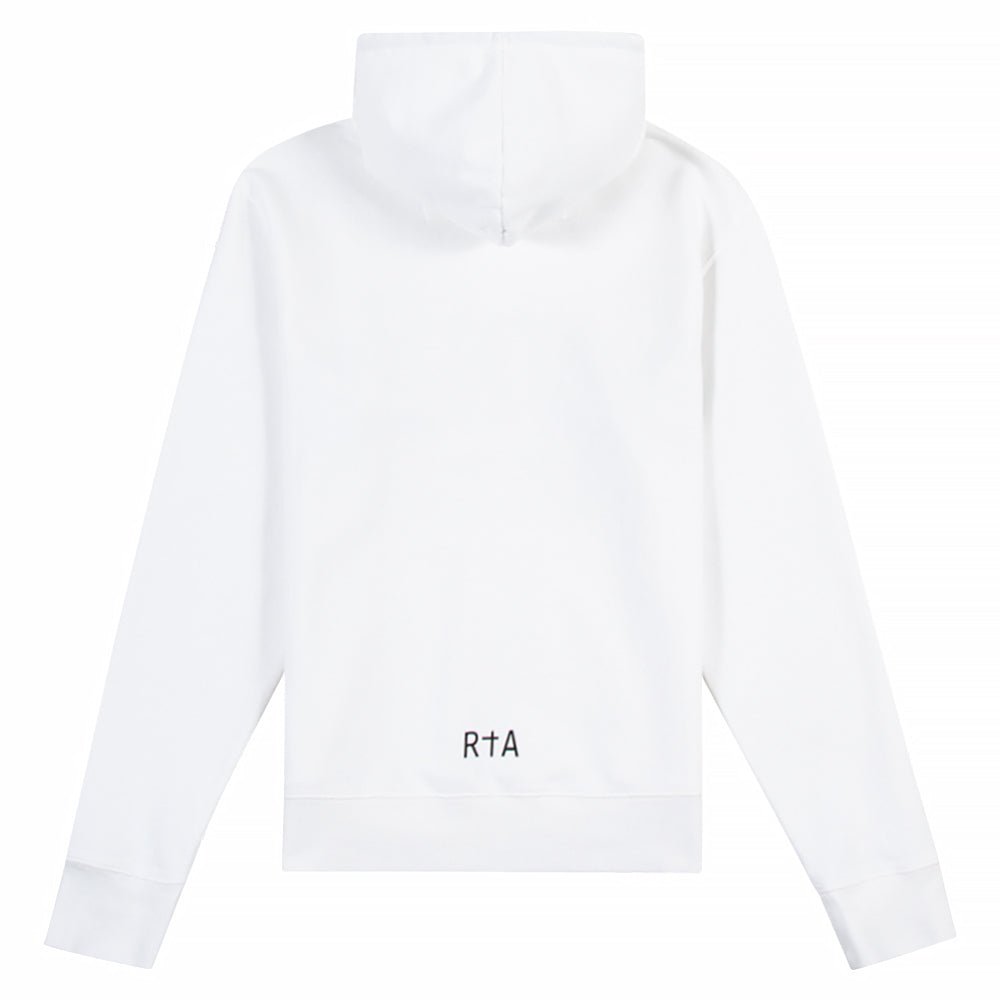 Black Sinner Hoodie | White