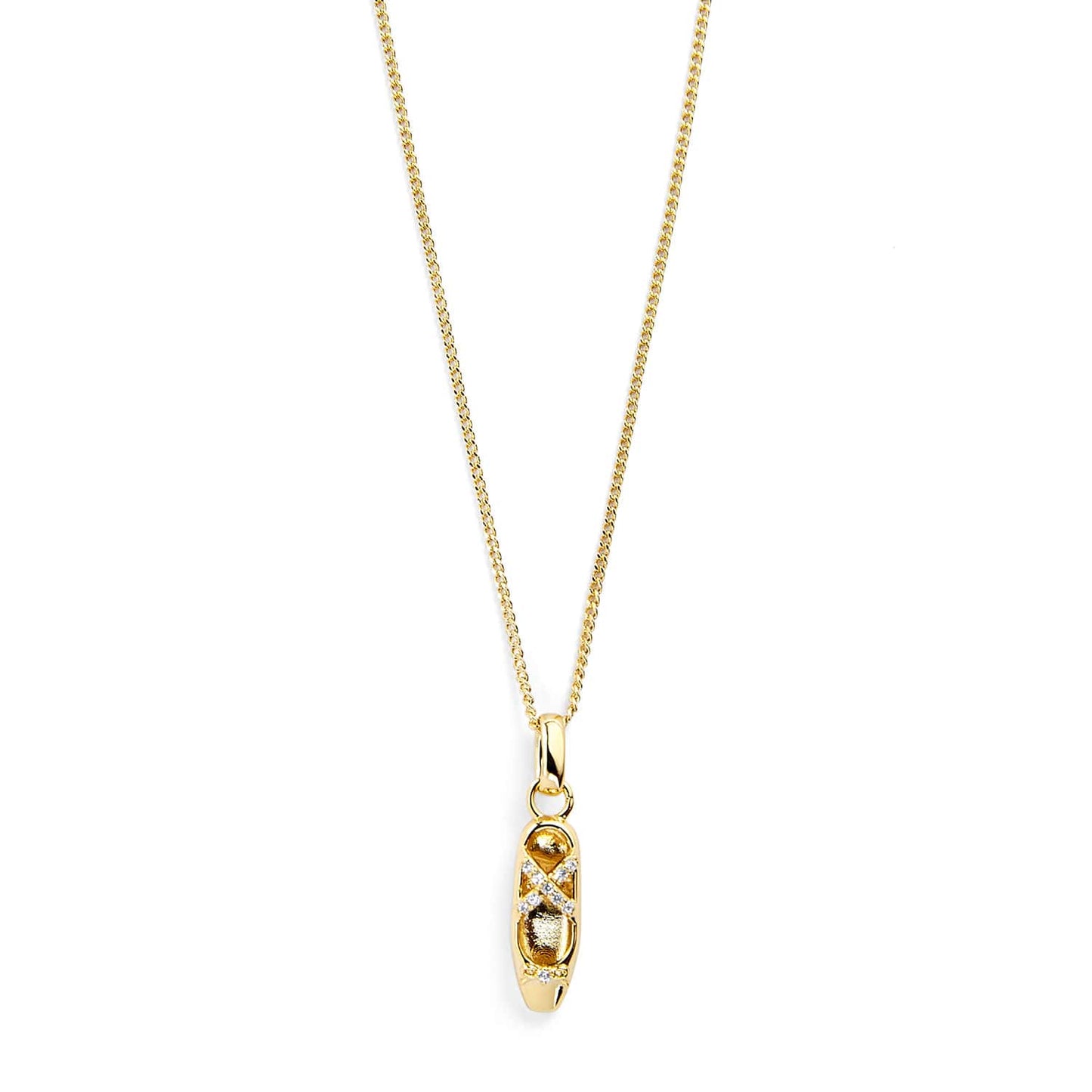 Ballet Slipper Necklace