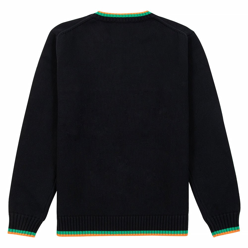 Intarsia Sweater | Cactus et Orange