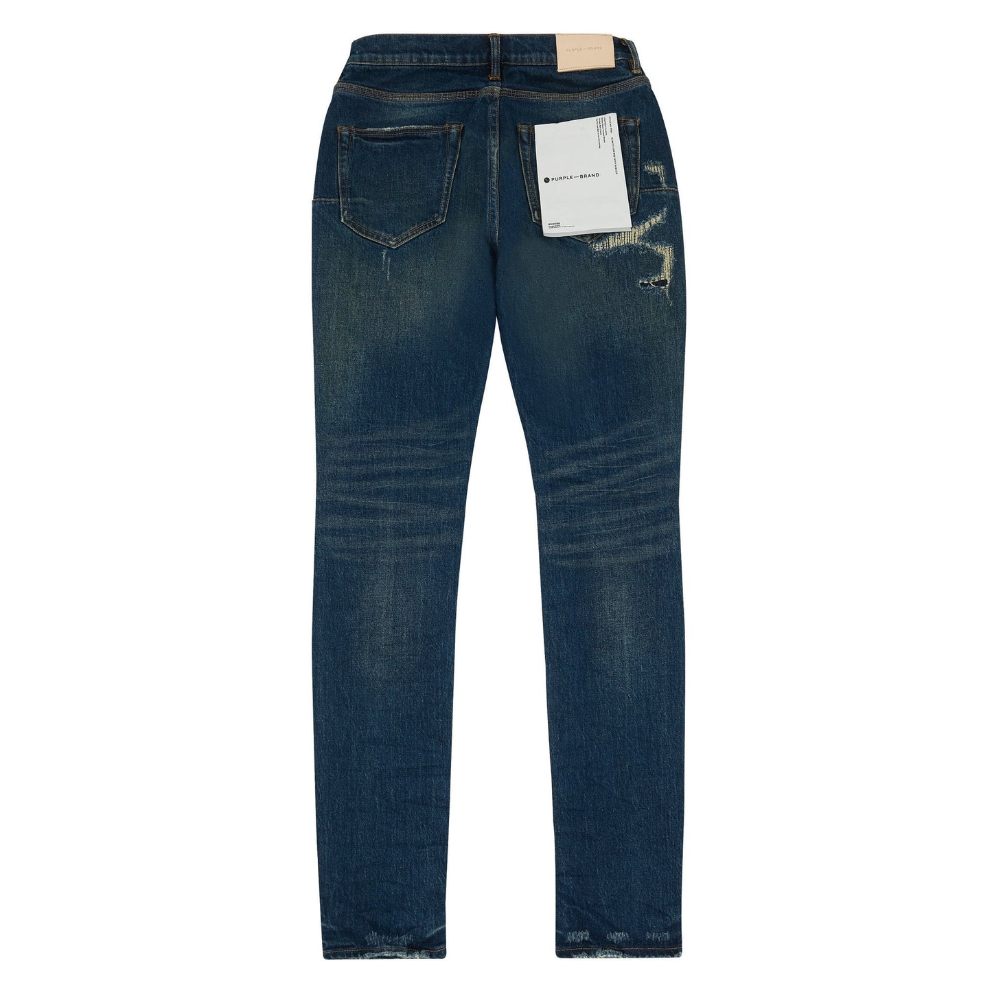 Light Destroy Indigo Denim