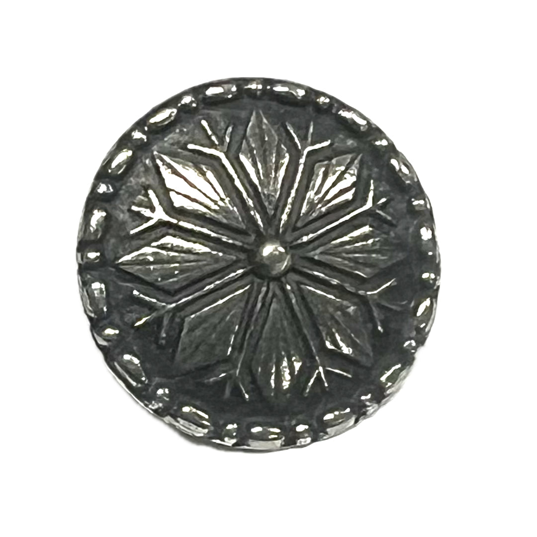 Pewter Star Rose-20mm