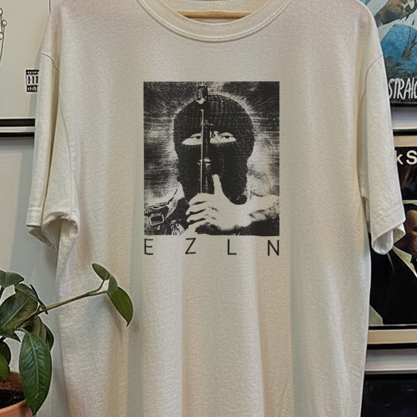 Rare EZLN Washed White Tee