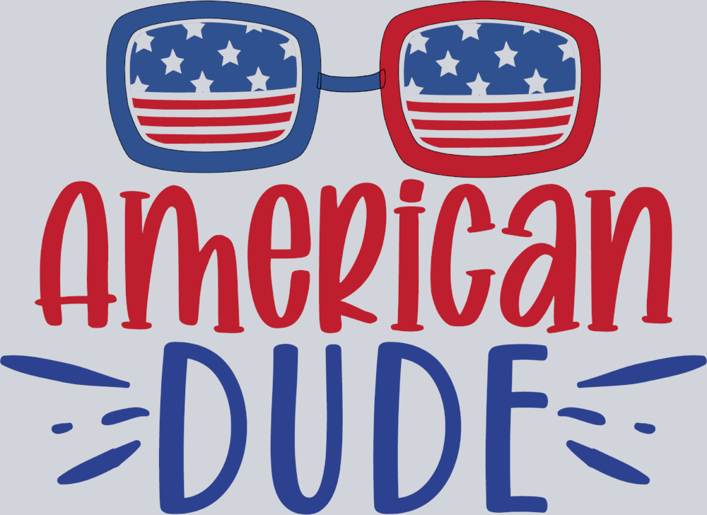 American Dude - STK00204 (DTF Transfers)