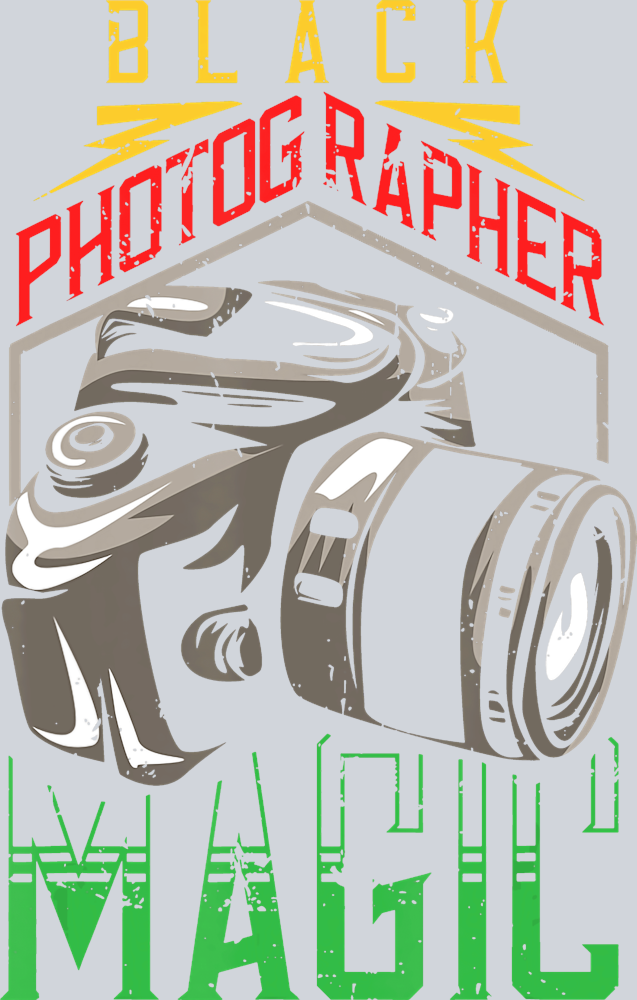 Black Photographer Magic - STK00903 (DTF Transfers)