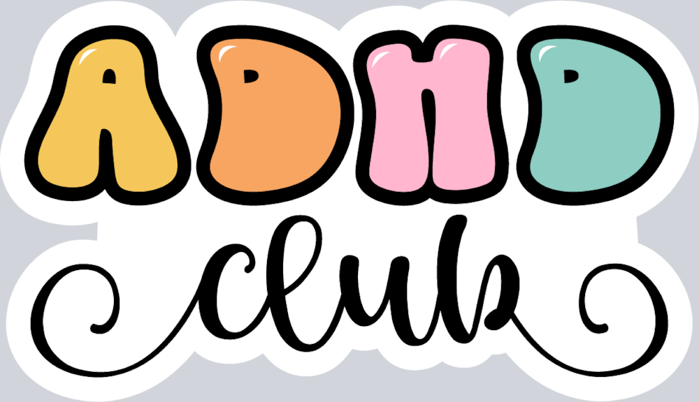 ADHD Club - STK00059 (DTF Transfers)