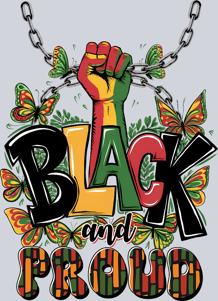 Black And Proud - STK00579 (DTF Transfers)