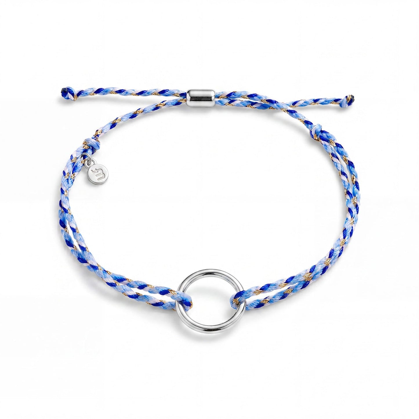 Woven Luxe Charm Keeper Bracelet