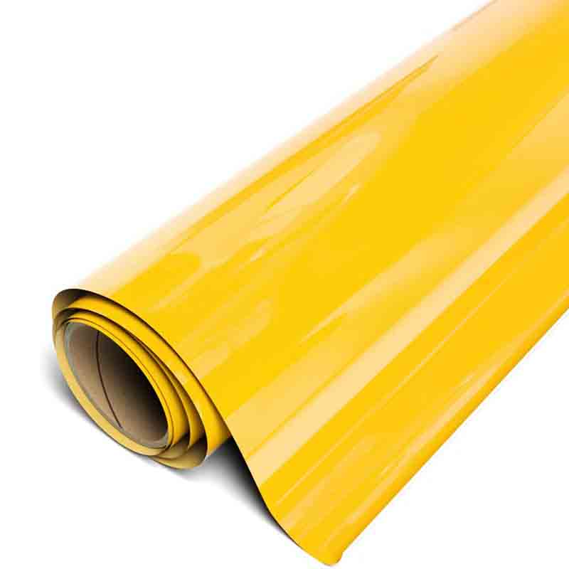15" Yellow Siser EasyWeed Heat Transfer Vinyl (HTV)