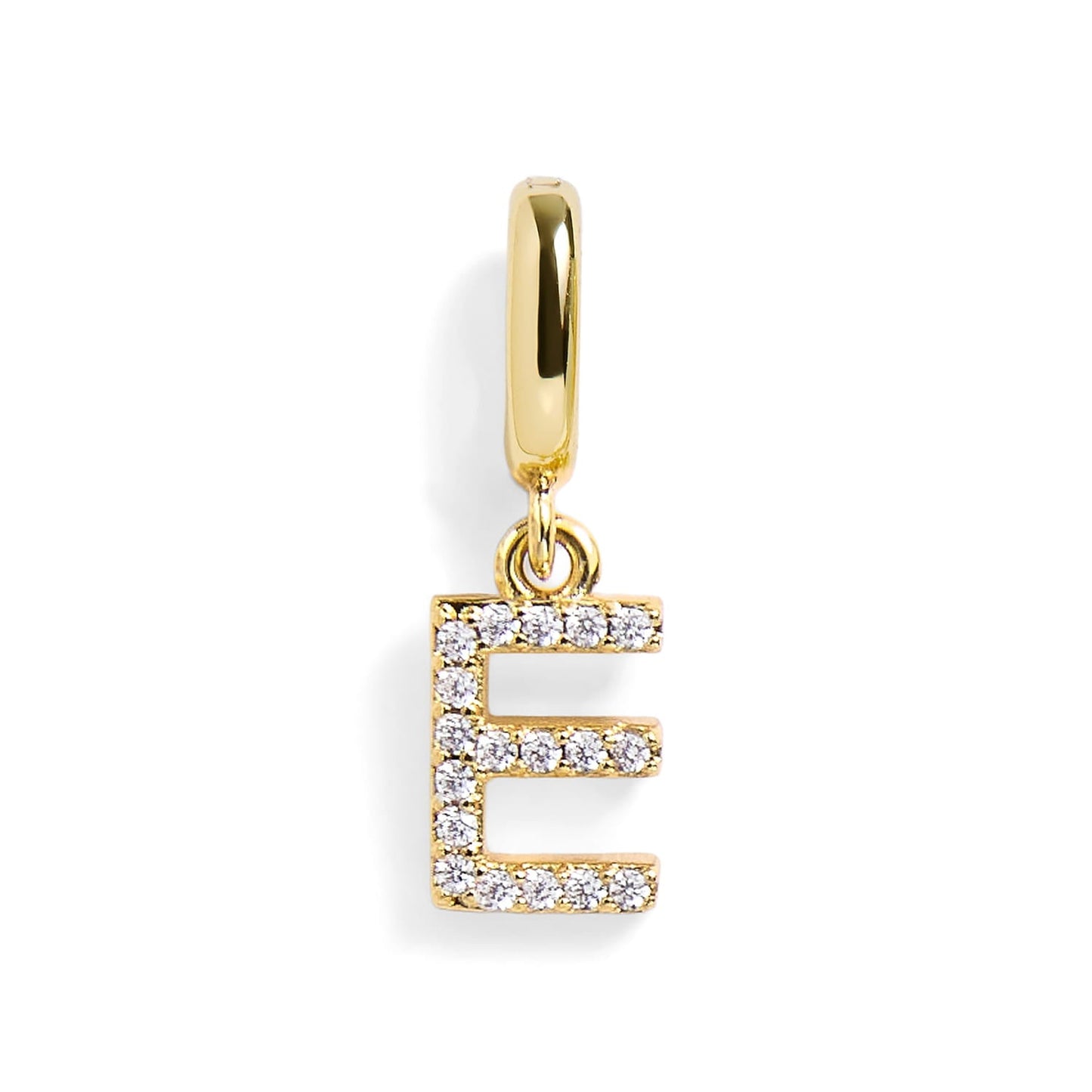 Pavé Letter Charm