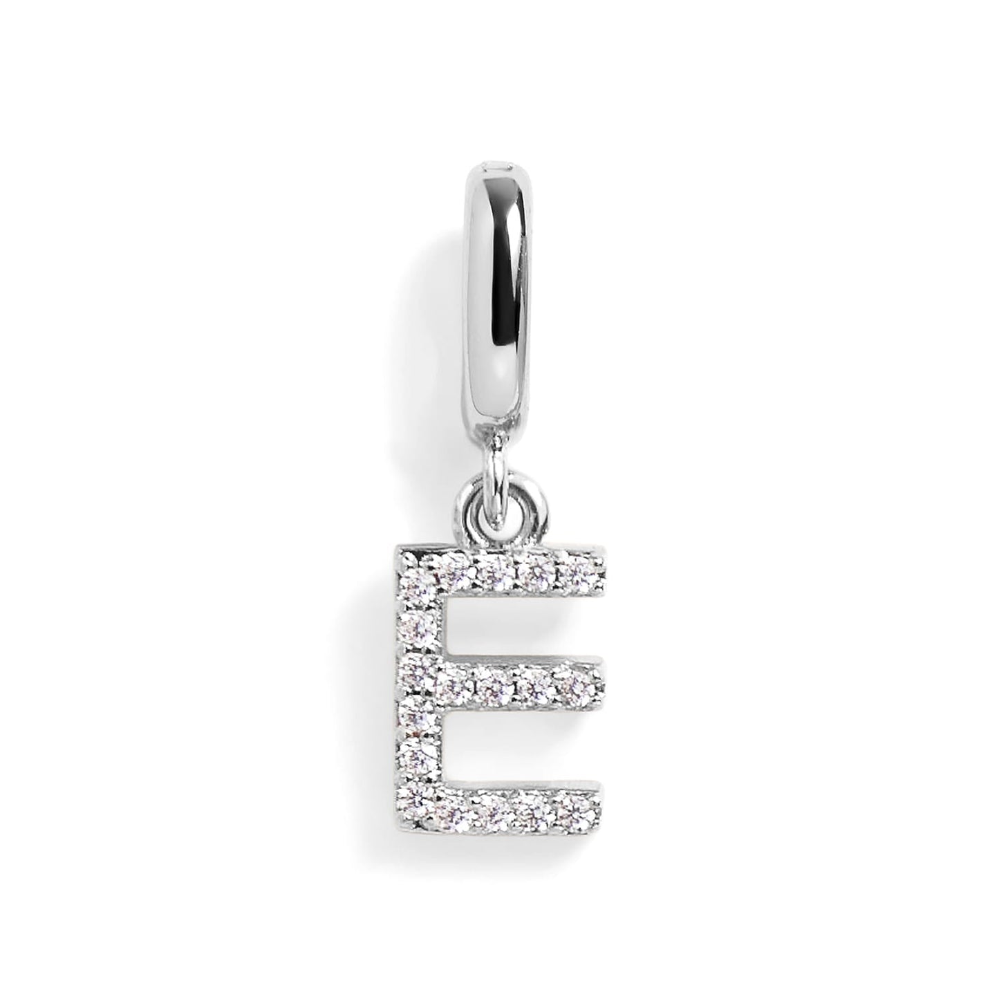 Pavé Letter Charm