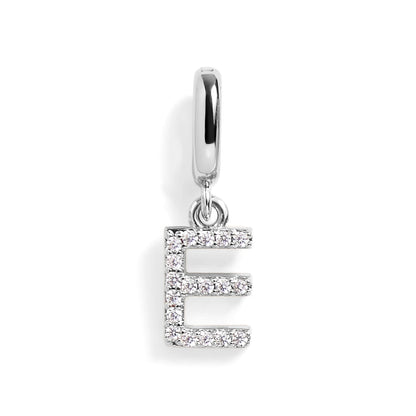 Pavé Letter Charm