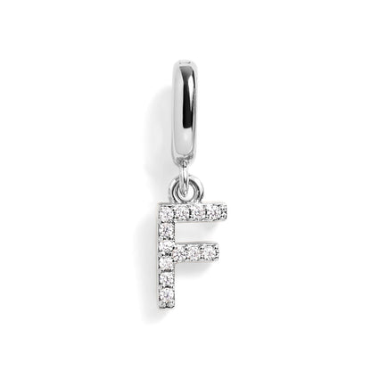 Pavé Letter Charm