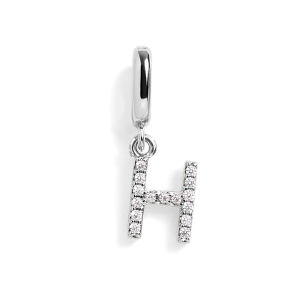 Pavé Letter Charm
