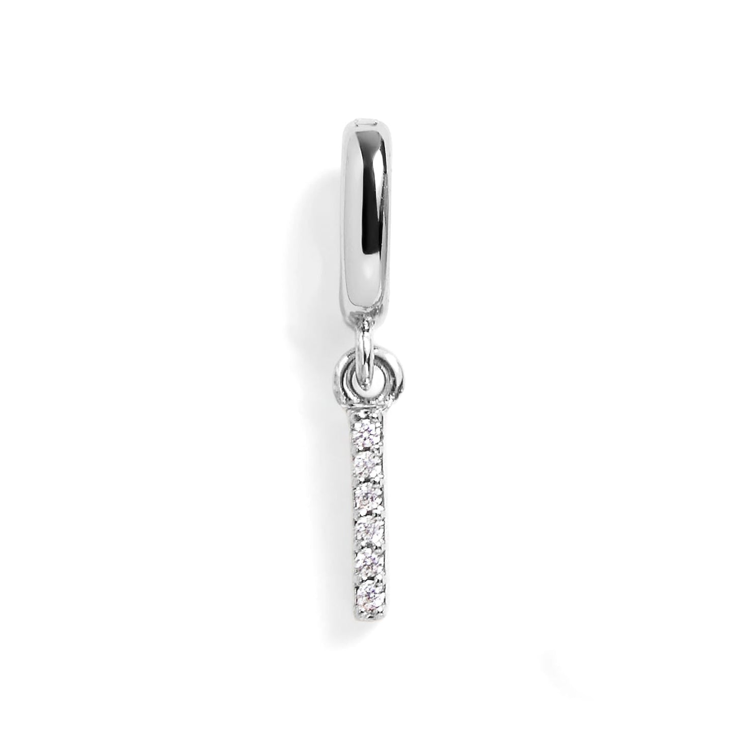 Pavé Letter Charm