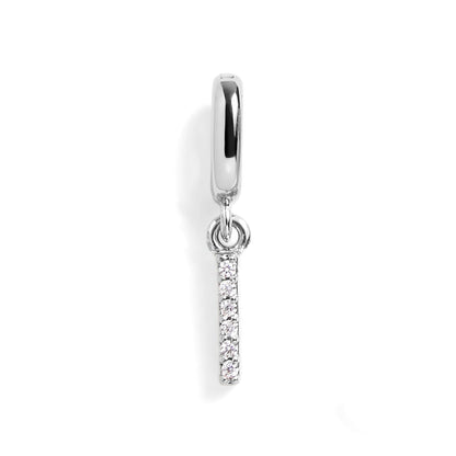 Pavé Letter Charm