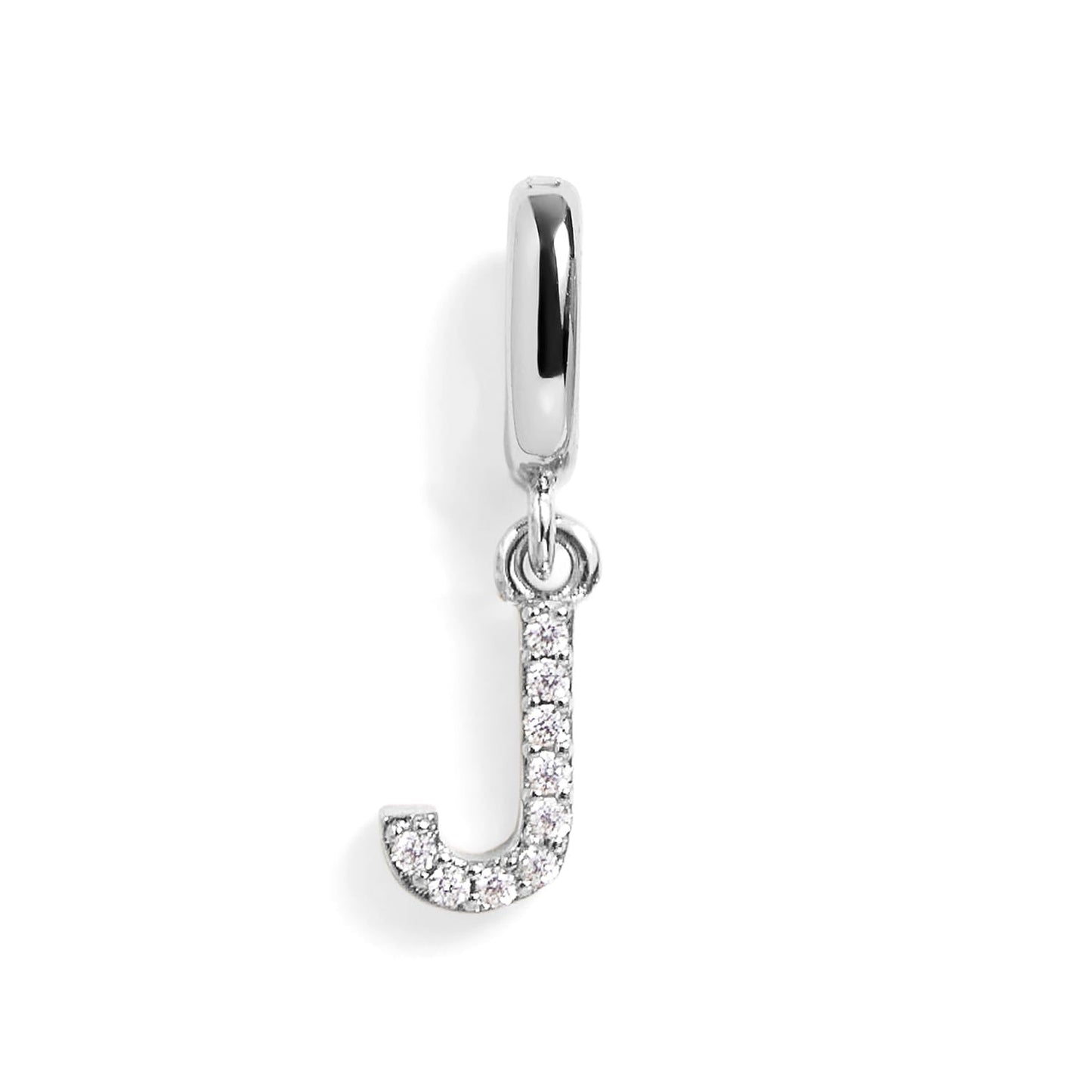 Pavé Letter Charm