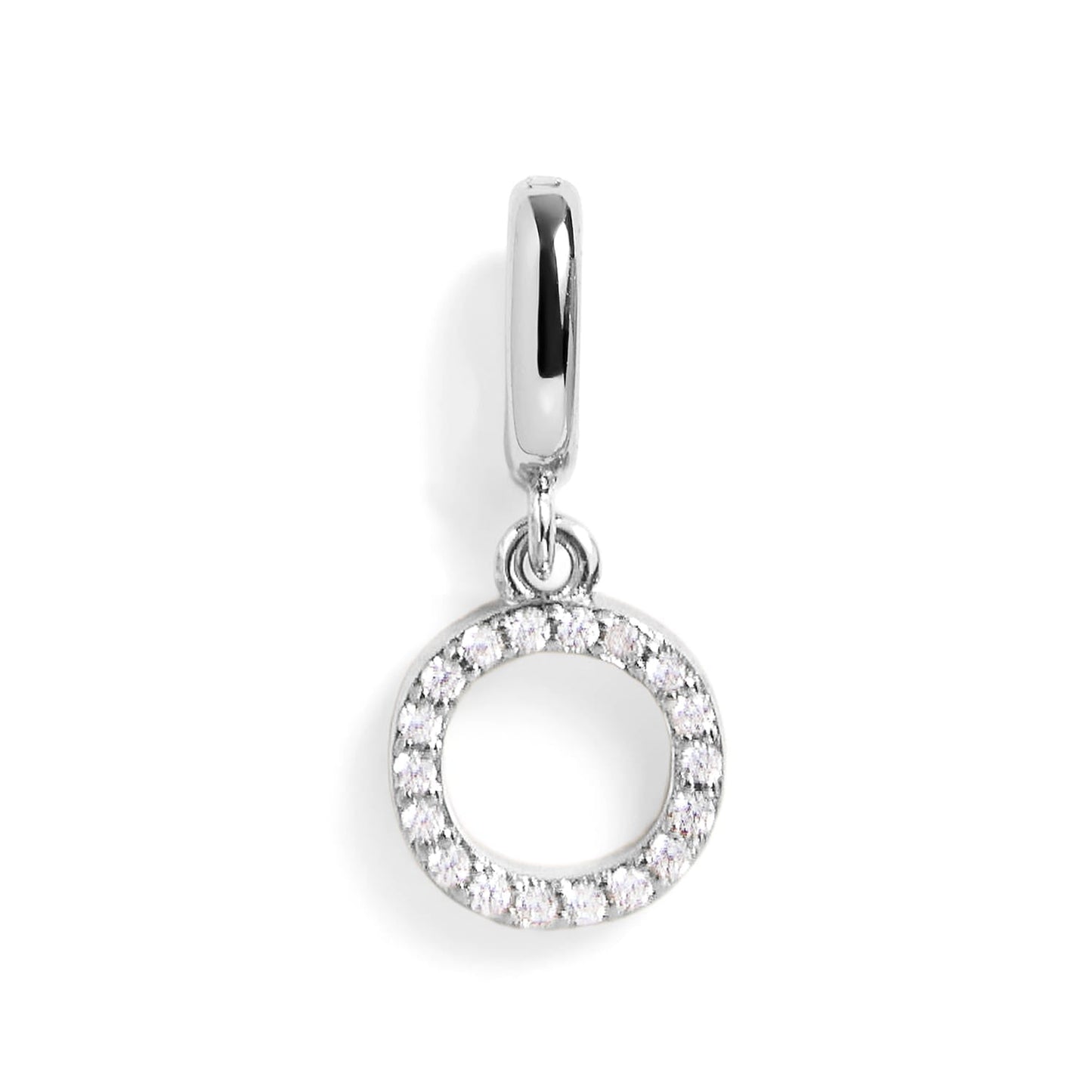 Pavé Letter Charm