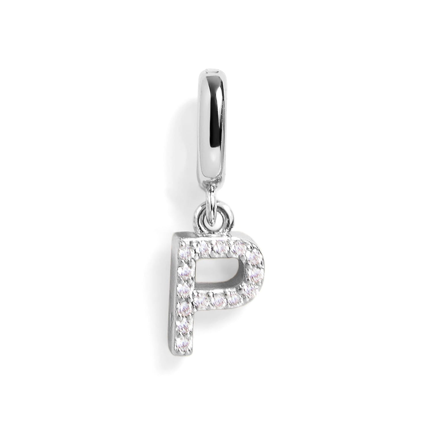 Pavé Letter Charm