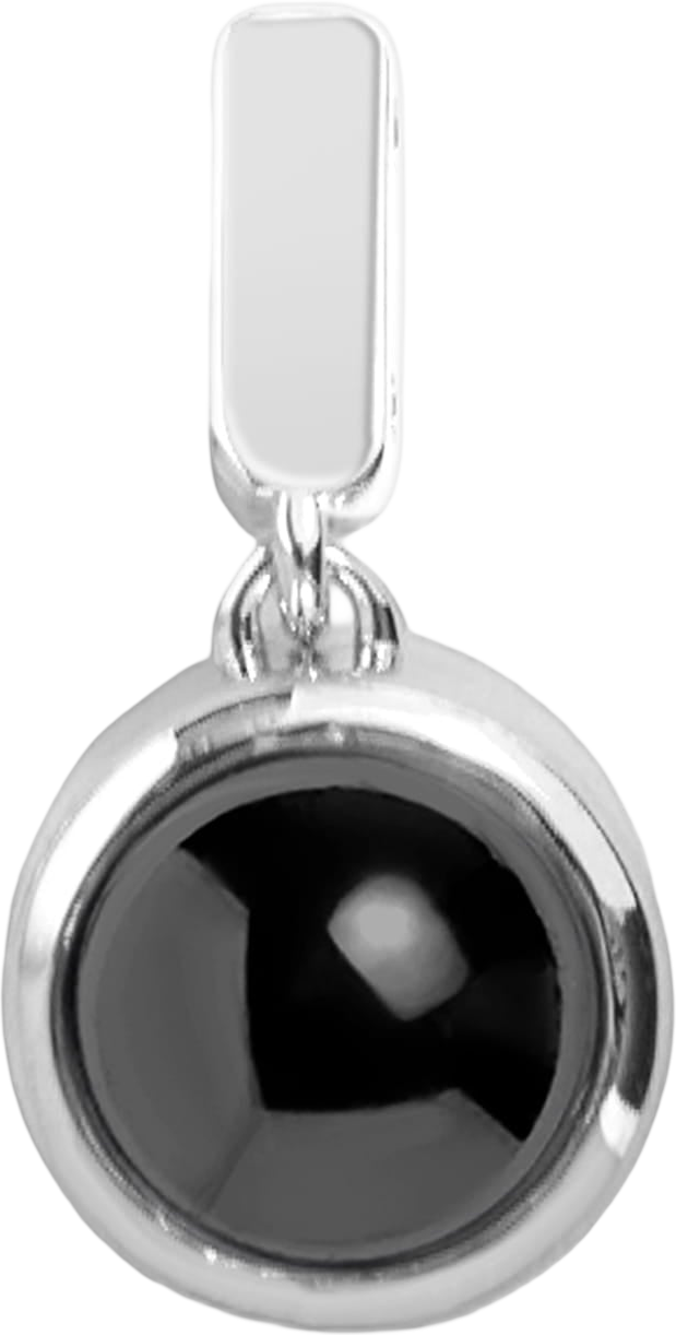 Slider Block Personalized Circle Photo Charm