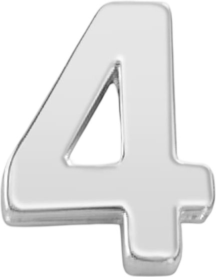 Slider Block Number Charm