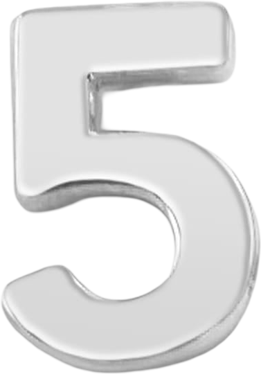 Slider Block Number Charm
