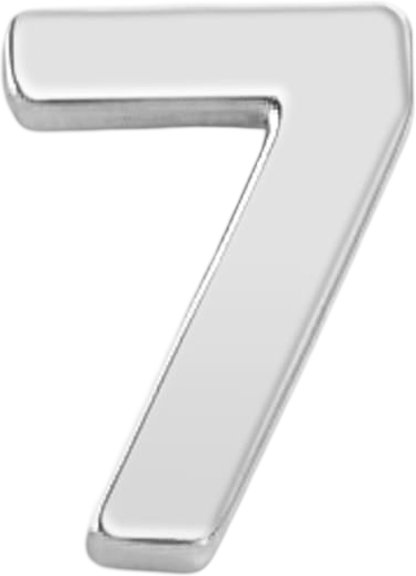 Slider Block Number Charm